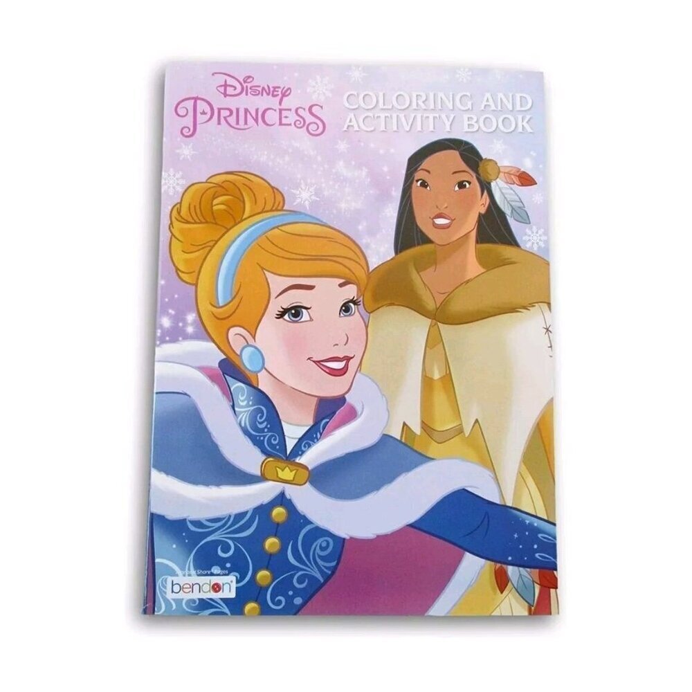Disney Princess Tear and Share 128 pages Coloring and Activity Book 2024